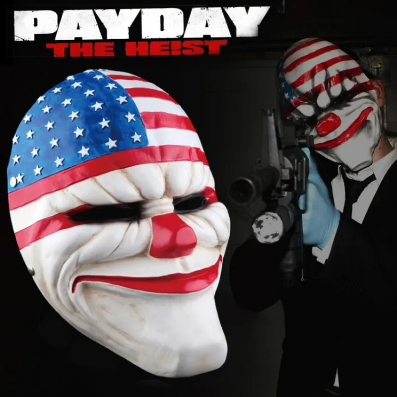 Party Games Youtube - Máscara de PVC Pay Day 2