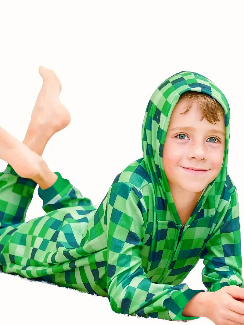 Party Games Minecraft - Disfraz de Creeper, personaje del juego