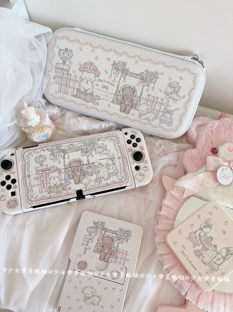 Party Games Console - Funda protectora Girls Dream Switch de