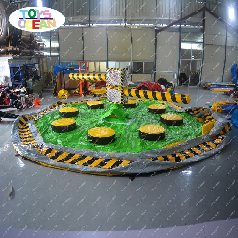 Party Games Elimination - Juego Inflable Interactivo Meltdown Wipeout Eliminator,