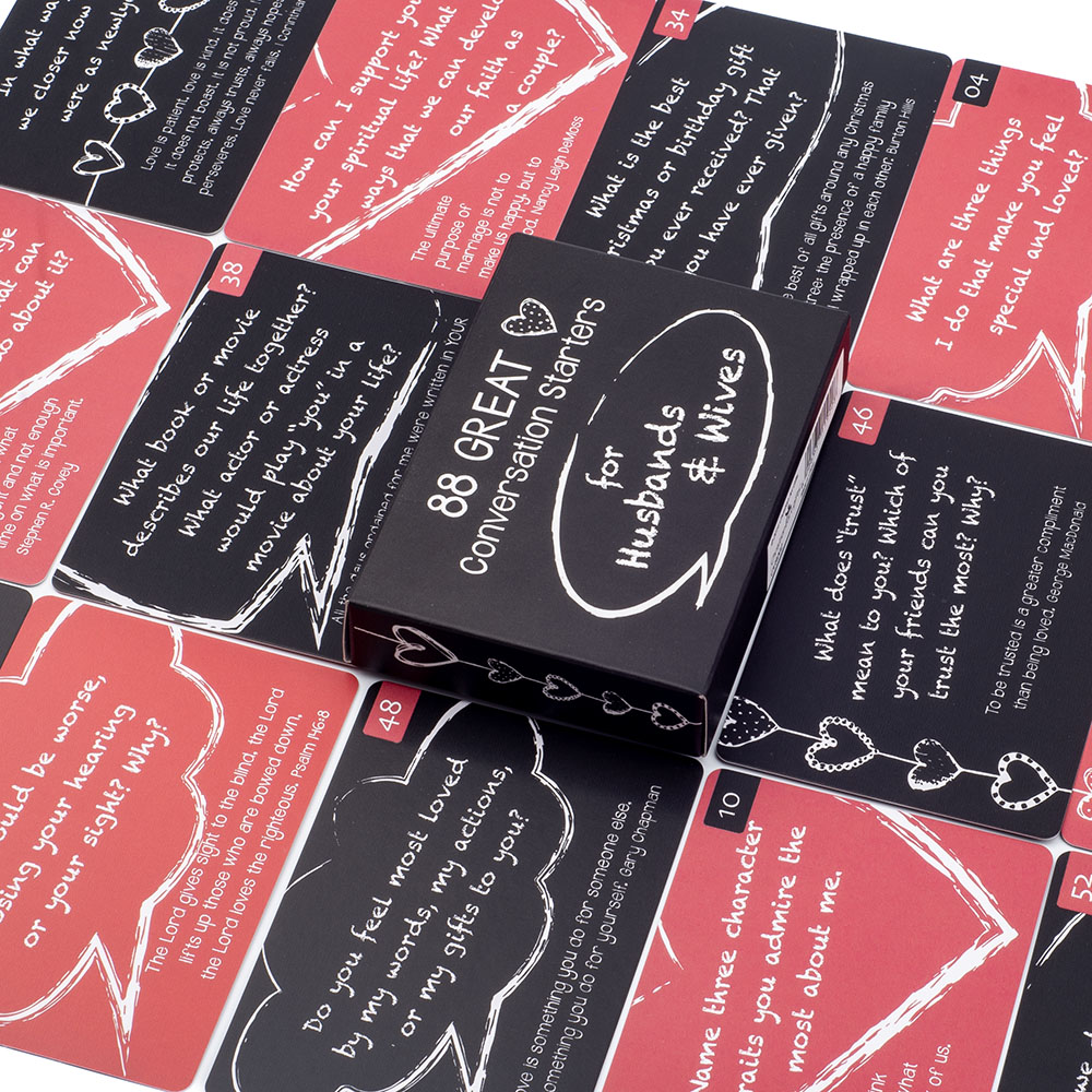 Party Games Console - 88 GREAT Conversation Starters Tarjetas de