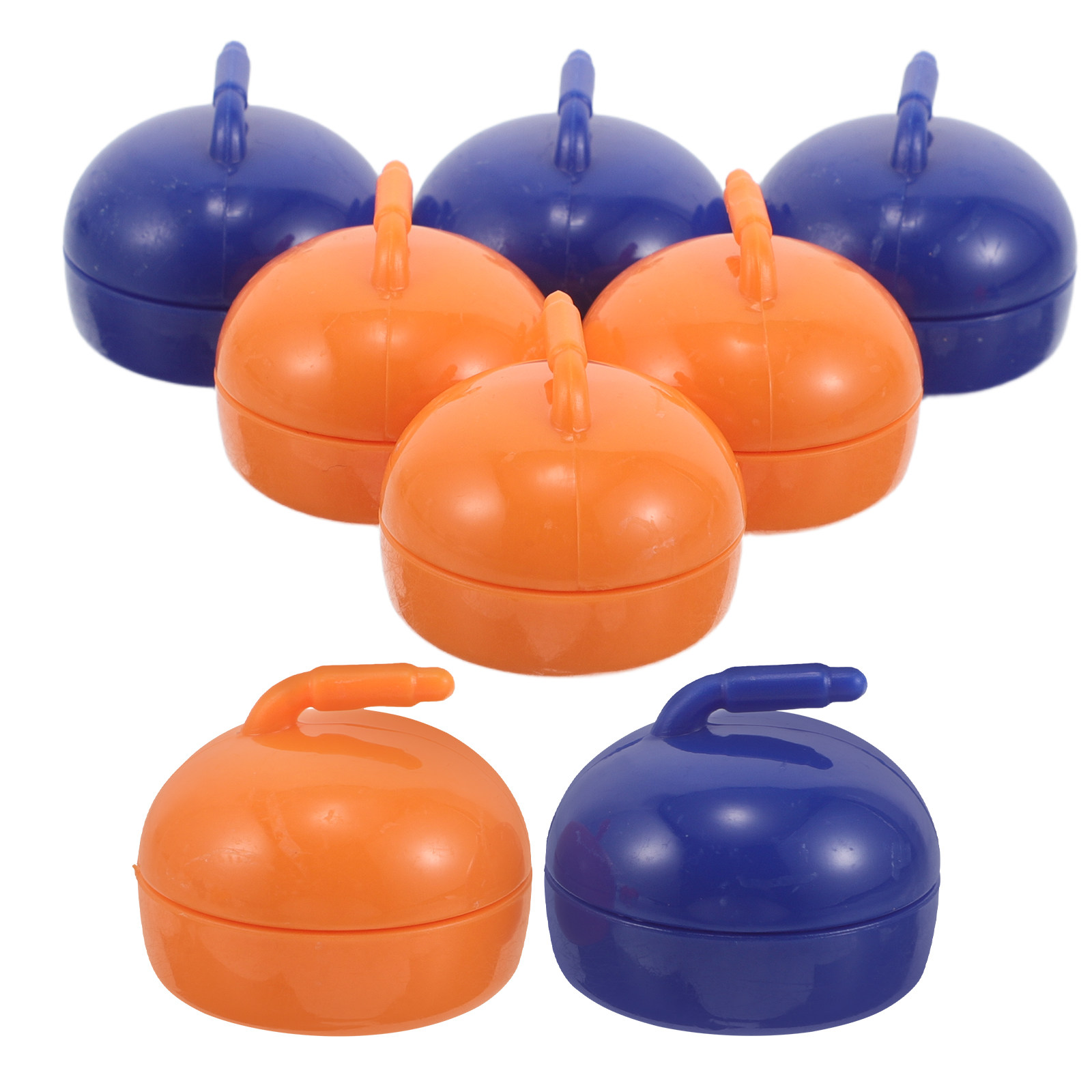 Party Games Console - 8 Discos de Curling para Mesa,