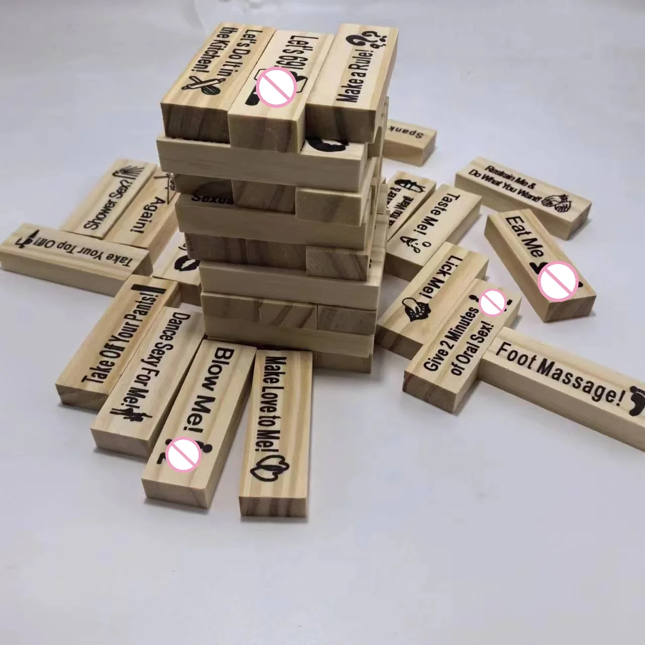 Party Games Ideas For Adults - Juego de torre de bloques, actividades
