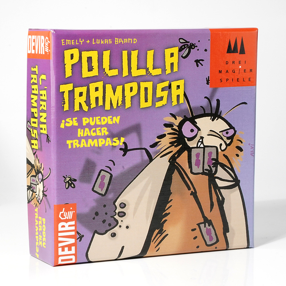 Party Games Juego - Polilla Tramposa Español Juego de cartas