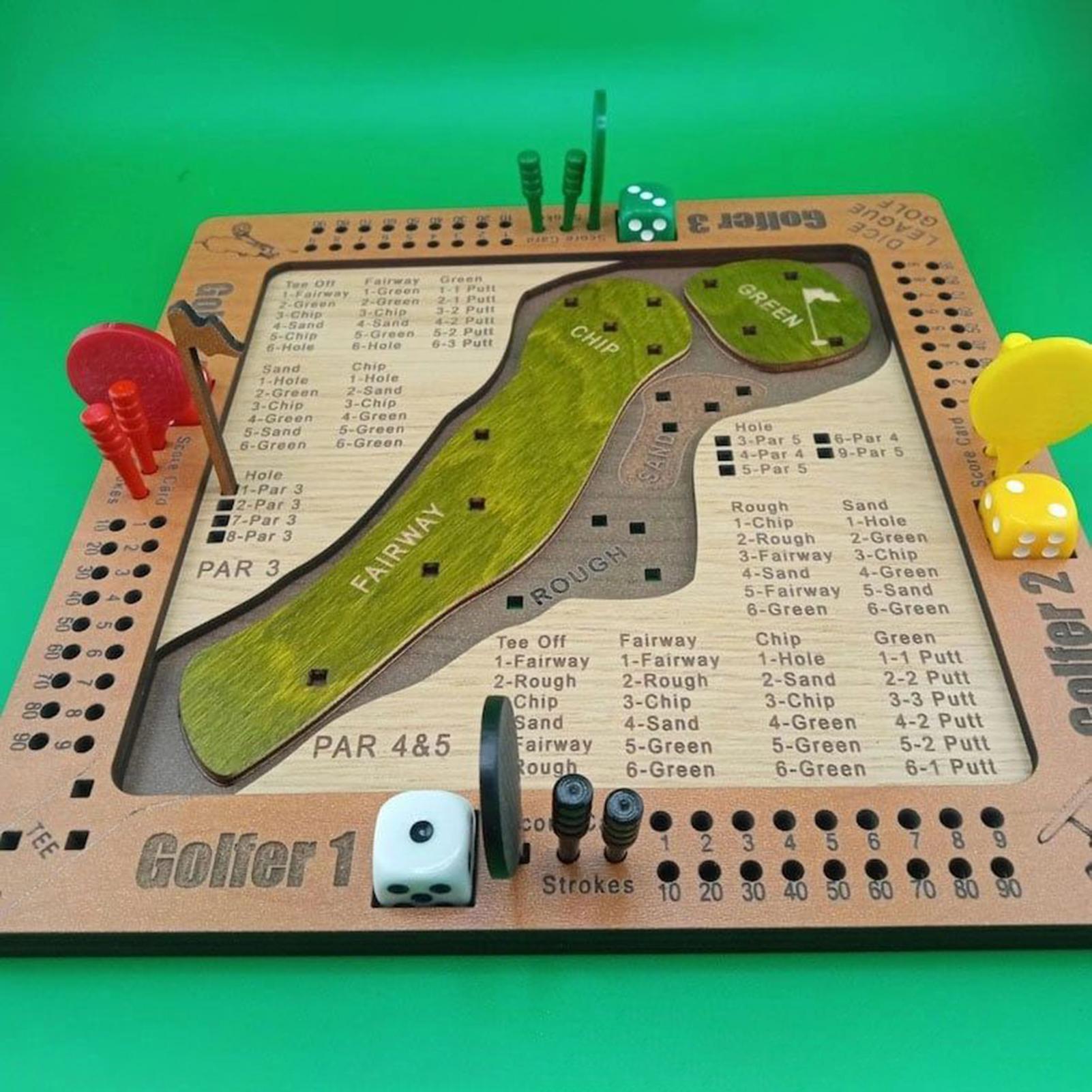 Juego de dados de Golf, juguet - Party Games Console reseña y precio