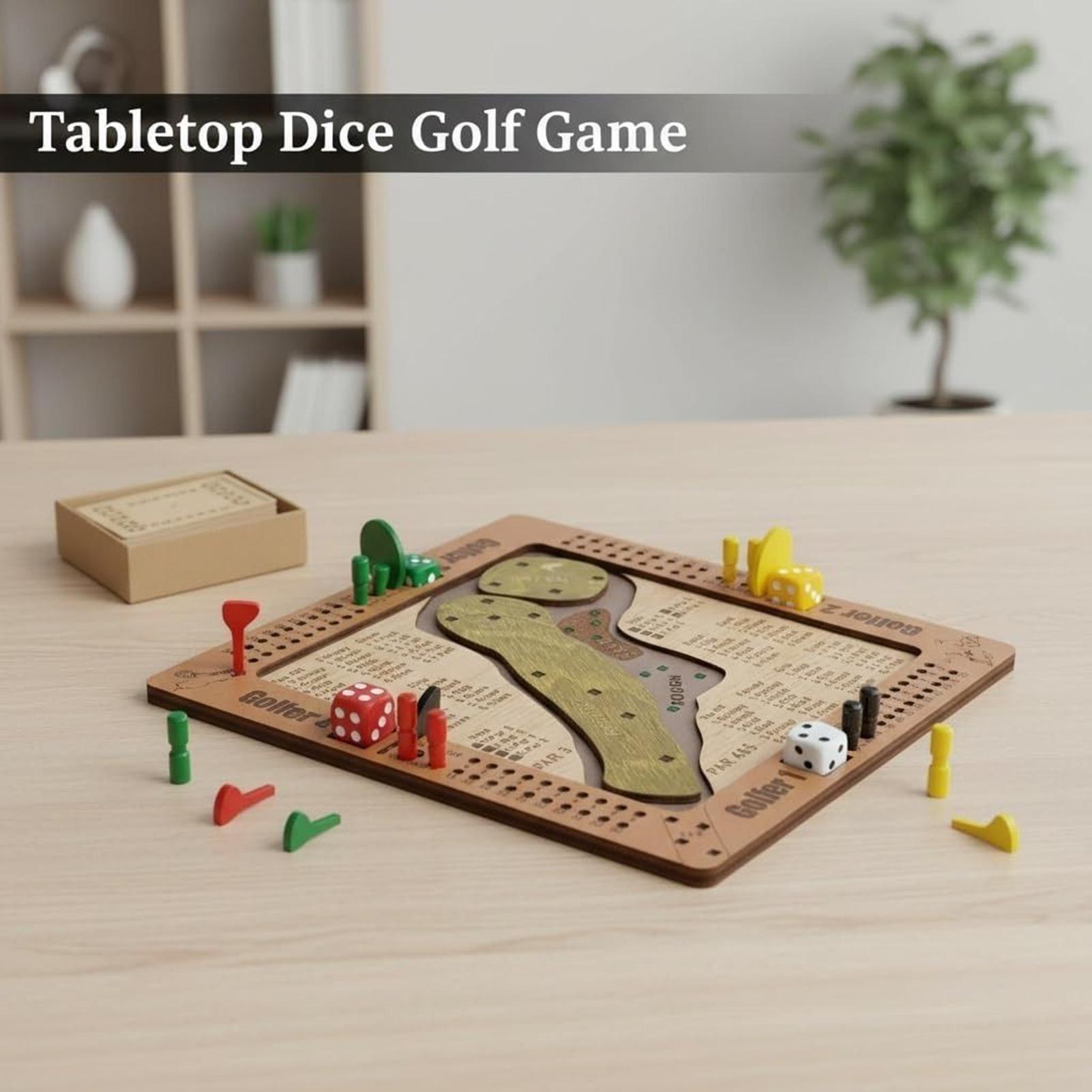Juego de dados de Golf, juguet - Party Games Console reseña y precio