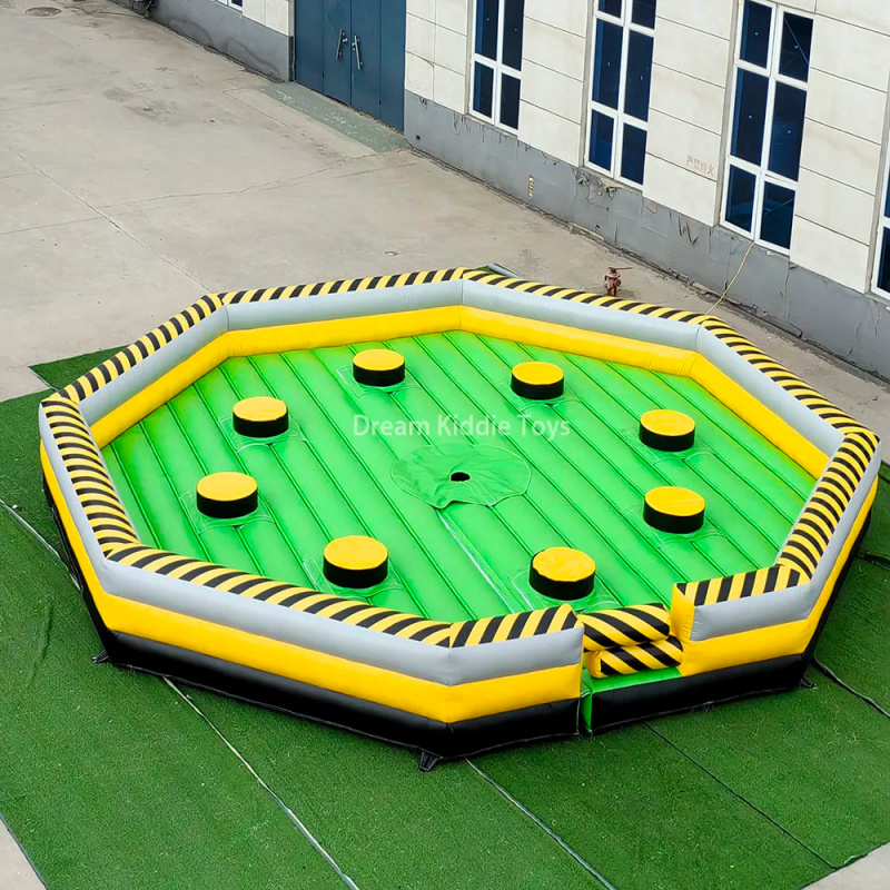 Juego inflable mecánico girato - Party Games Elimination reseña y precio