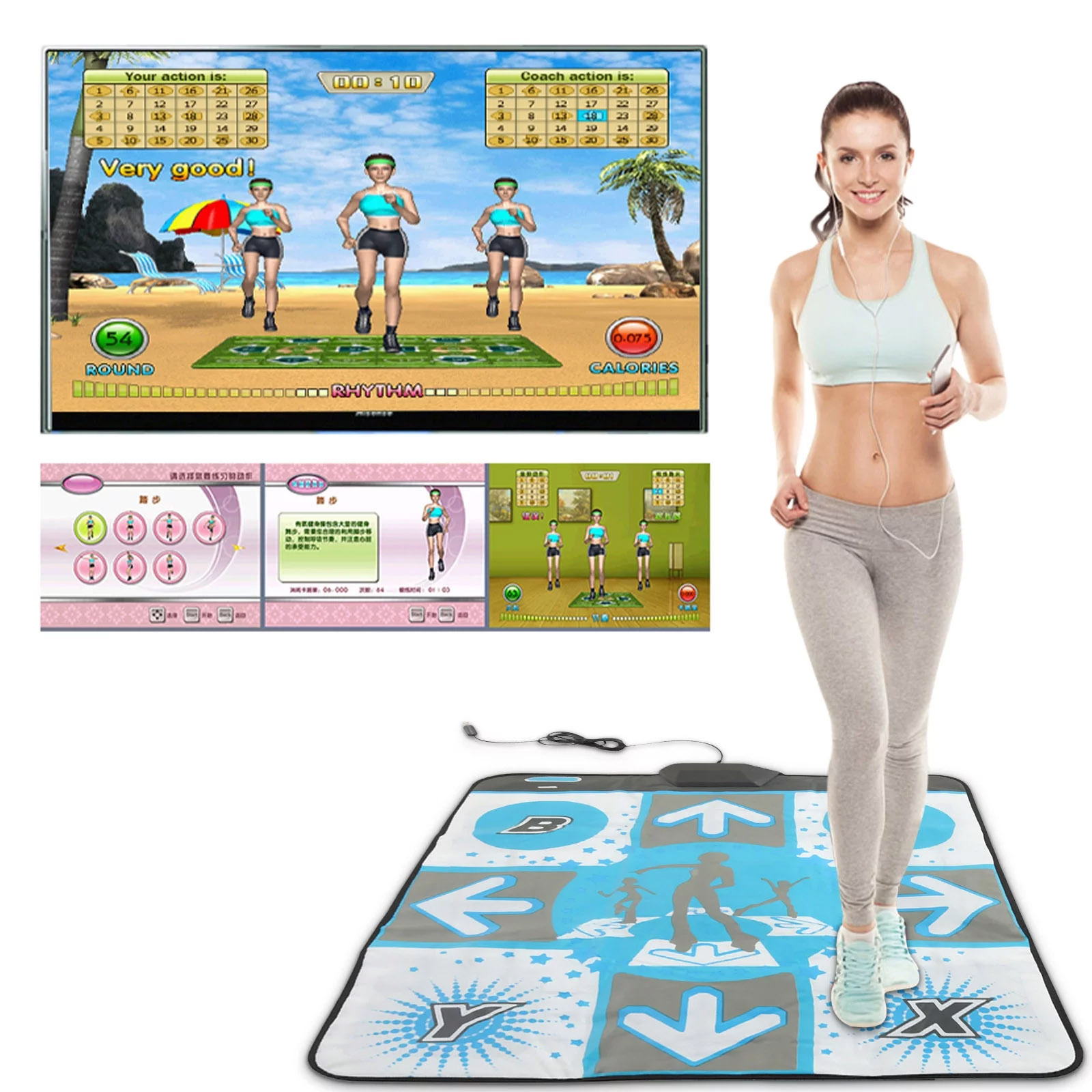 Alfombrilla de baile antidesli - Party Games Nintendo reseña y precio