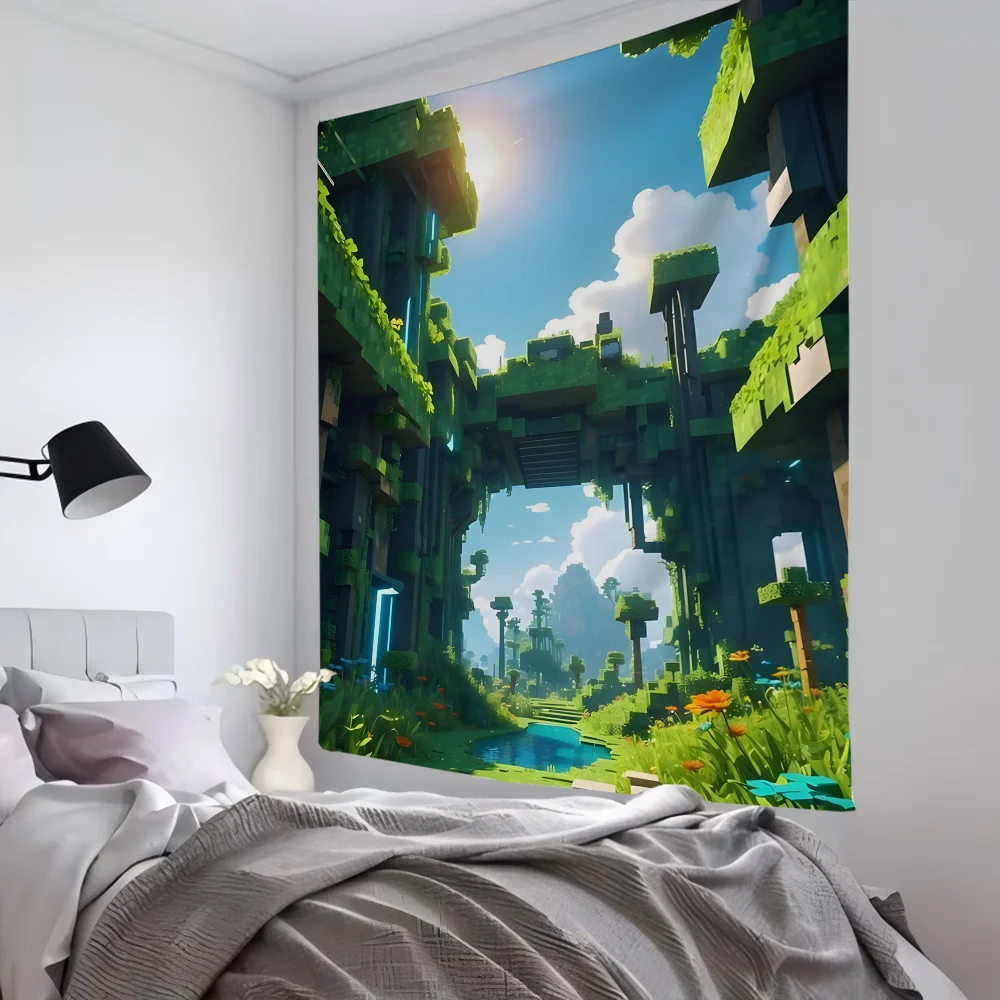 Tapiz de juego de Anime HD m-m - Party Games Minecraft reseña y precio