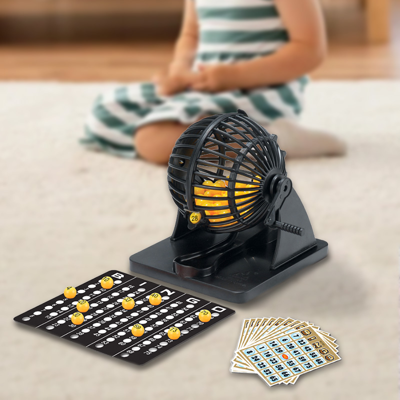 Máquina de lotería de Bingo, e - Party Games Console reseña y precio