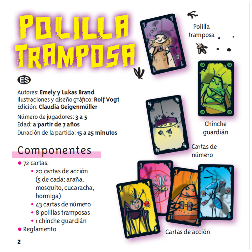 Polilla Tramposa Español Juego - Party Games Juego reseña y precio