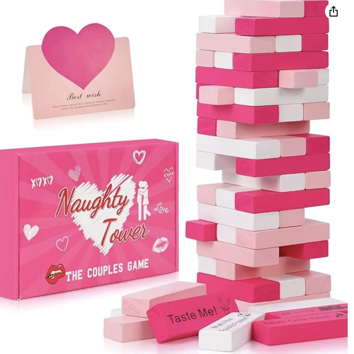 Juego de torre de bloques de 4 - Party Games Couple reseña y precio