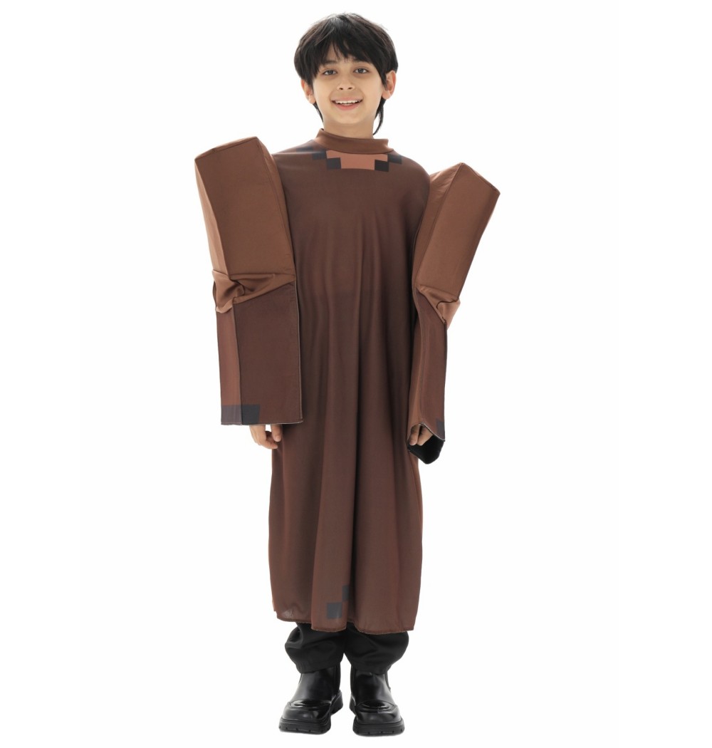 Disfraz de aldeano artesanal p - Party Games Minecraft reseña y precio