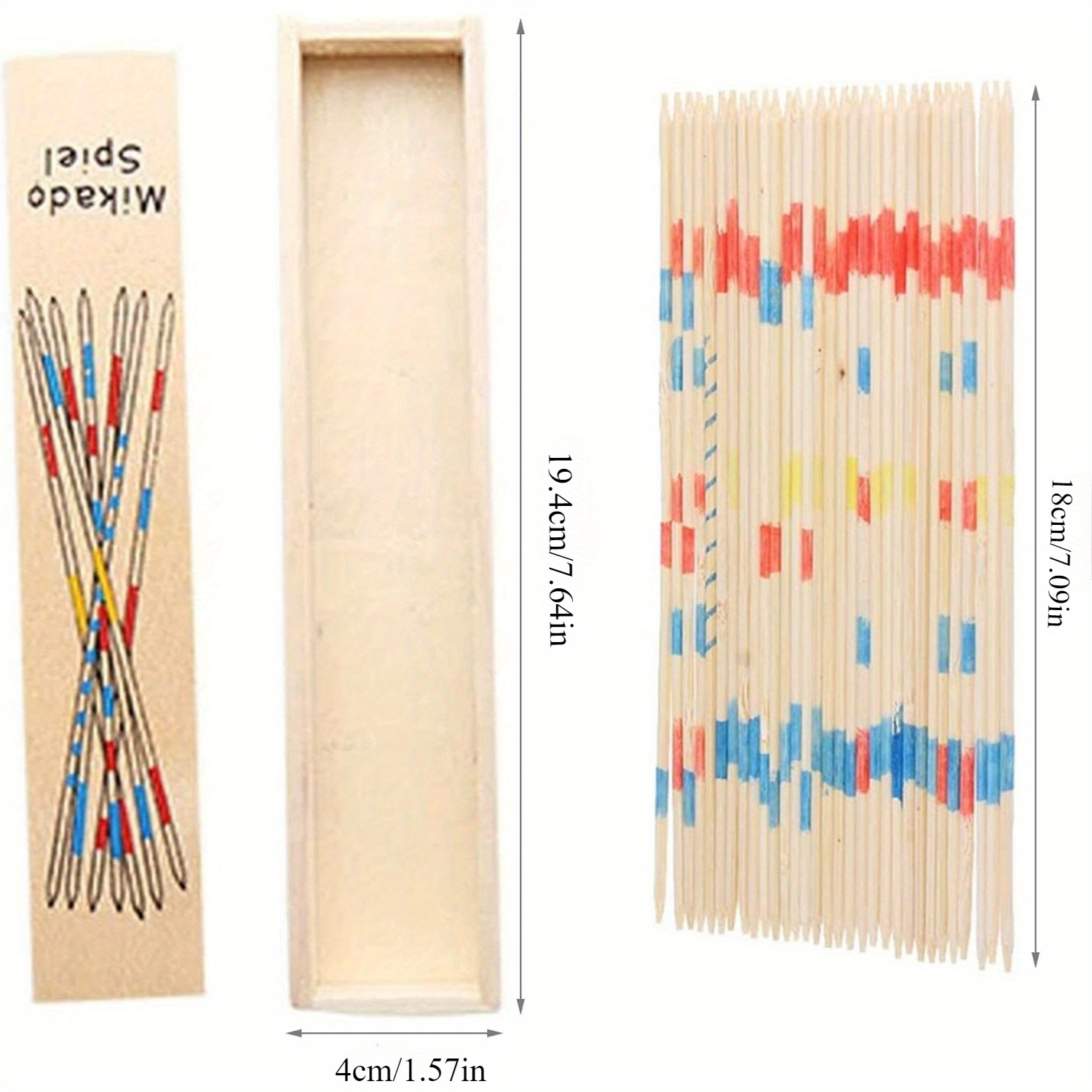 Juego de palitos de madera Mik - Party Games Ideas For Adults reseña y precio