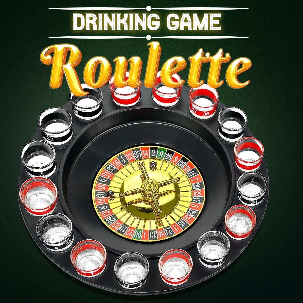 Juego de Beber Giratorio de 16 - Party Games Ideas For Adults reseña y precio