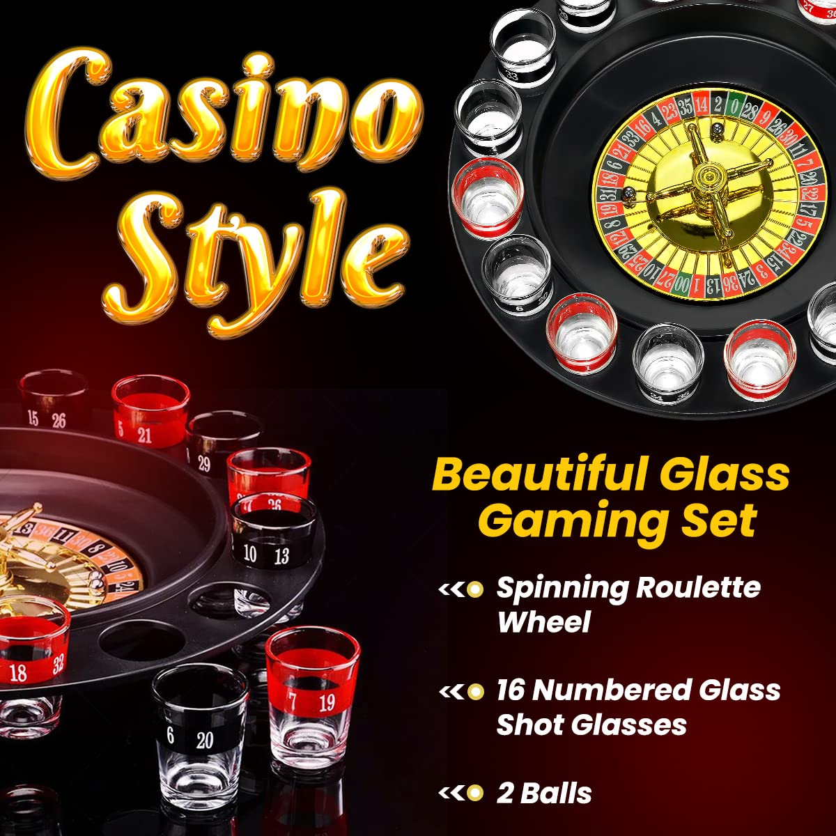 Juego de Beber Giratorio de 16 - Party Games Ideas For Adults reseña y precio