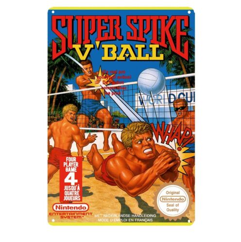Y1, Super Spike V'Ball Nes, Pó - Spike Ball Game reseña y precio
